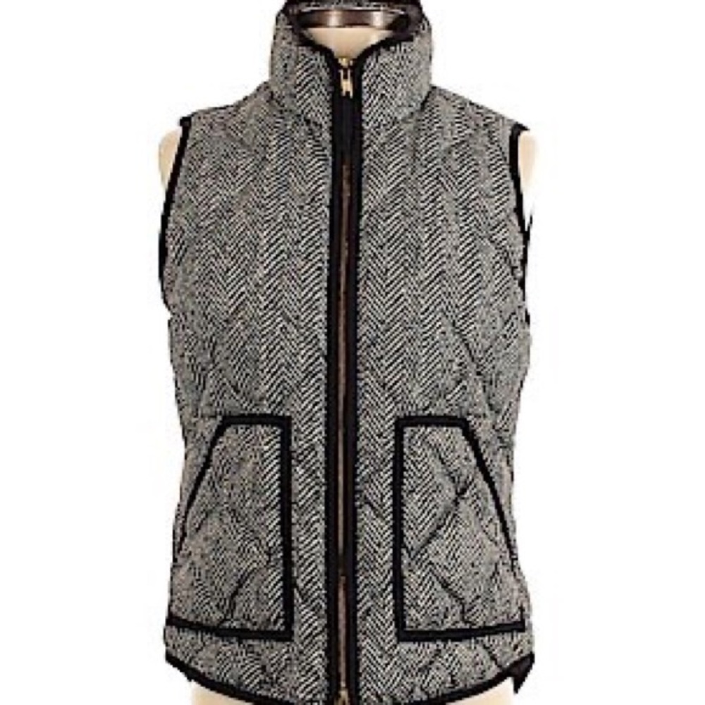 Copycat J. Crew Herringbone Vest